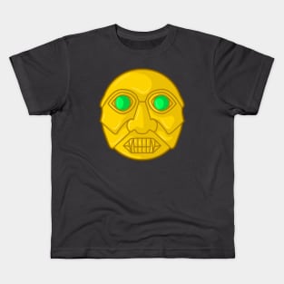 Ancient Colombian Monkey Mask Face Kids T-Shirt